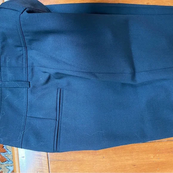 Burberry of London Black Wool Pants Size 2 - Picture 5 of 10